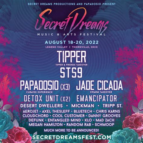 secret dreams 2022|secret dreams festival 2022.